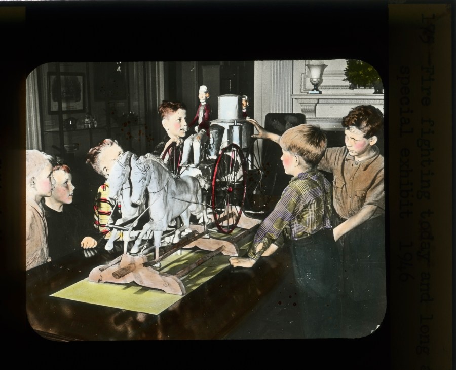 Kids with Engine Model